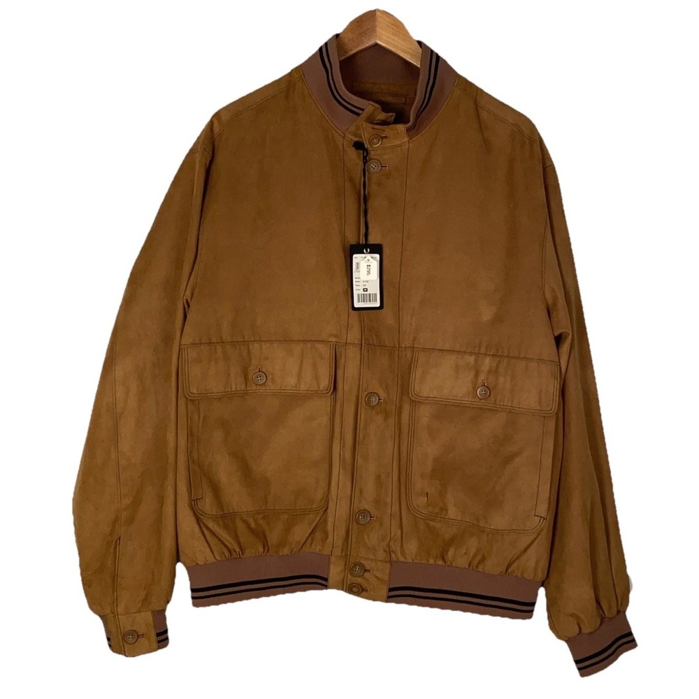 Milestone Ravenna Jacket Men's sz‎ 56 Brown Retail $295 NWT
